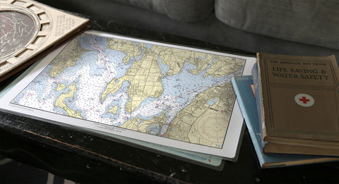 Nautical Chart Placemat