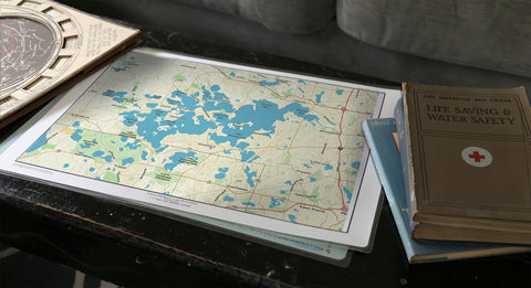 Nautical Chart Placemat