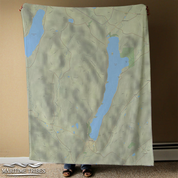 Cooperstown NY National Geographic Blanket