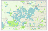 Lake Minnetonka MN Placemats, set of 4