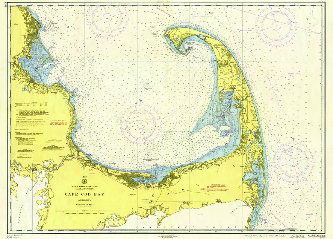 Cod Nchart Vintage Map Scroll – My Signal Flags