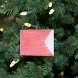 "B" Flag Vintage Ornament - mysignalflags