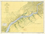 Delaware River Wilmington to Philadelphia 1959 Scroll