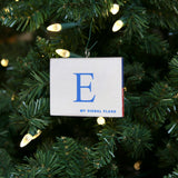 "E" Flag Vintage Ornament - mysignalflags