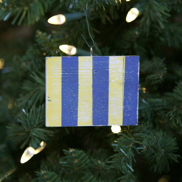 "G" Flag Vintage Ornament