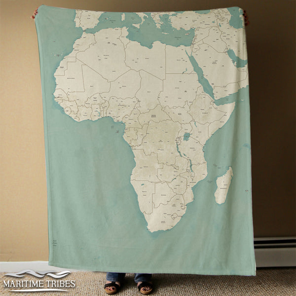 Africa Seaglass Blanket