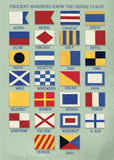 SPF 50 Signal Flags Shirt With Your Name