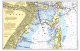 Miami, FL Nautical Chart Placemats, set of 4