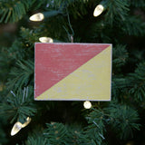 "O" Flag Vintage Ornament - mysignalflags