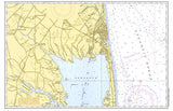 Rehoboth Beach Vintage Nautical Chart Placemats, set of 4
