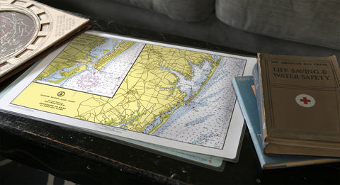 Nautical Chart Placemat