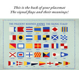 Englishman Bay Nautical Chart Placemats, set of 4