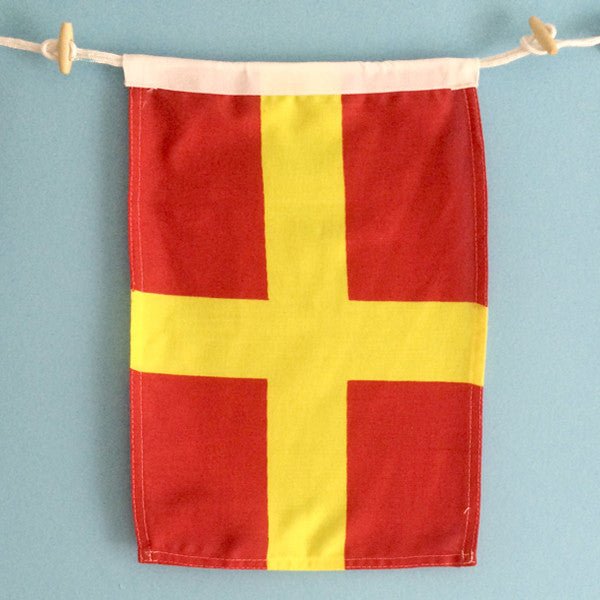 "R" Nautical Signal Flag