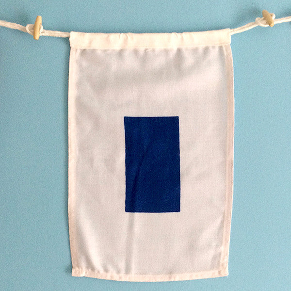 "S" Nautical Signal Flag