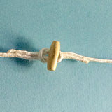 Cordage, loop and toggle button (a spacer) - mysignalflags