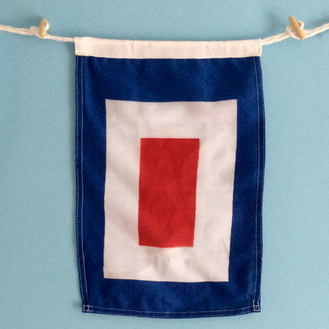 "W" Nautical Signal Flag - mysignalflags