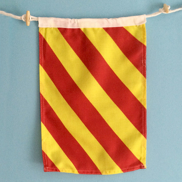 "Y" Nautical Signal Flag