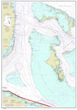 Straits of Florida - Eastern Part - Nautical Chart, c. 2017 Scroll