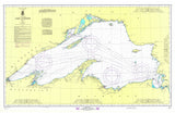 Lake Superior NOAA Chart Placemats, set of 4