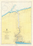 Niagara-on-the-Lake, ON, NY Vintage Nautical Chart Scroll