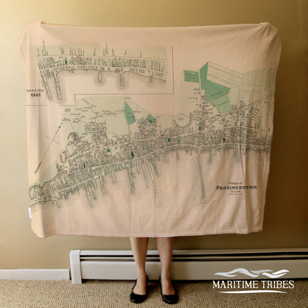 Village of Provincetown MAAntique Plan Blanket