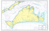 Martha's Vineyard Nautical Chart Placemats, set of 4