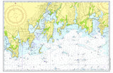 Groton Long Point to Stonington Chart Placemats, set of 4