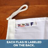 "F" Nautical Signal Flag - mysignalflags