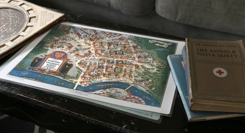 Nautical Chart Placemat