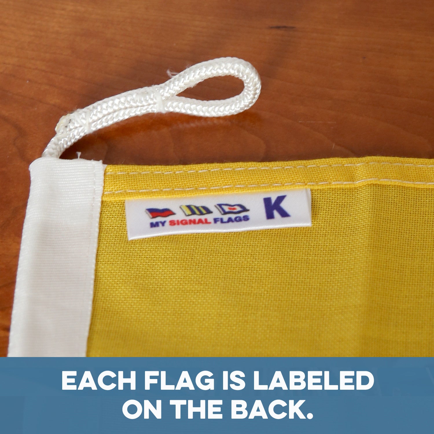 Kilo Signal Flag (K) – International Nautical Signal Flag – My Signal Flags