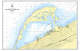 Presque Isle, PA Nautical Chart Placemats, set of 4