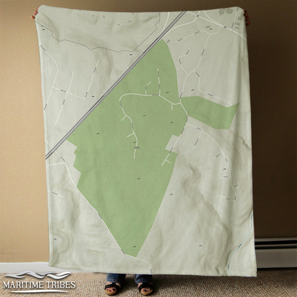 Maywood Country Club Charted Territory Blanket