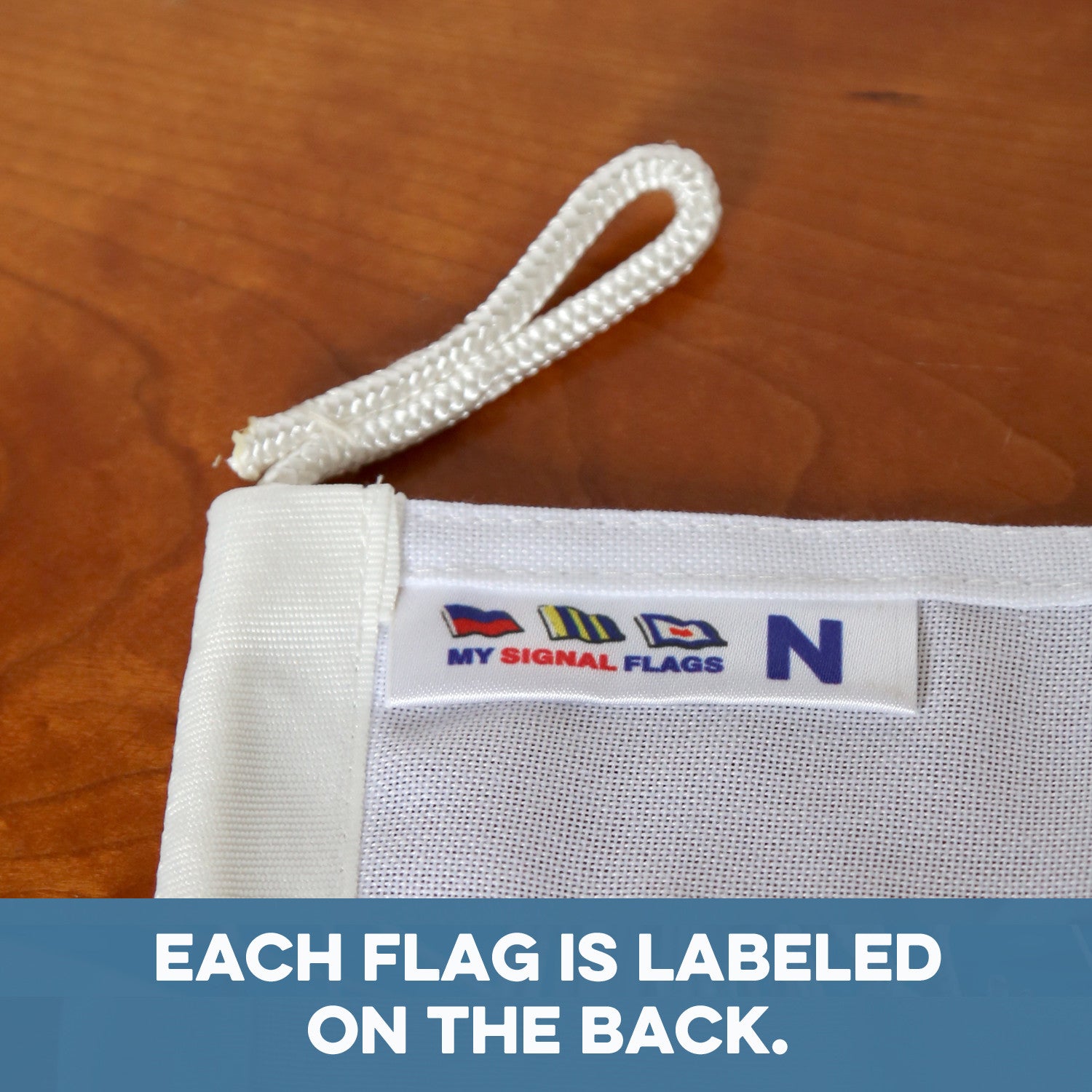 November Signal Flag (N) – International Nautical Signal Flag – My ...