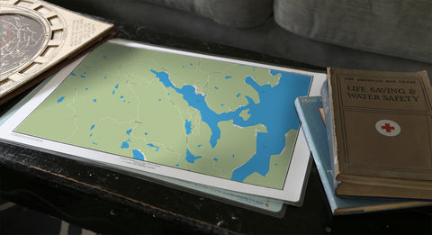 Nautical Chart Placemat