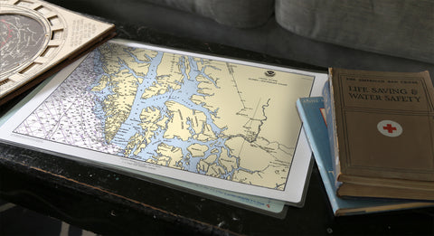 Nautical Chart Placemat