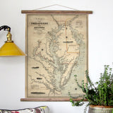 Antique_Map_Cheapeake_Bay Scroll