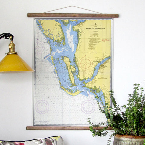 Estero Bay to Lemon Bay (Sanibel Area Chart) Scroll