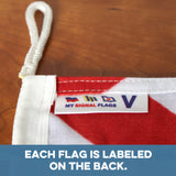 "V" Nautical Signal Flag - mysignalflags